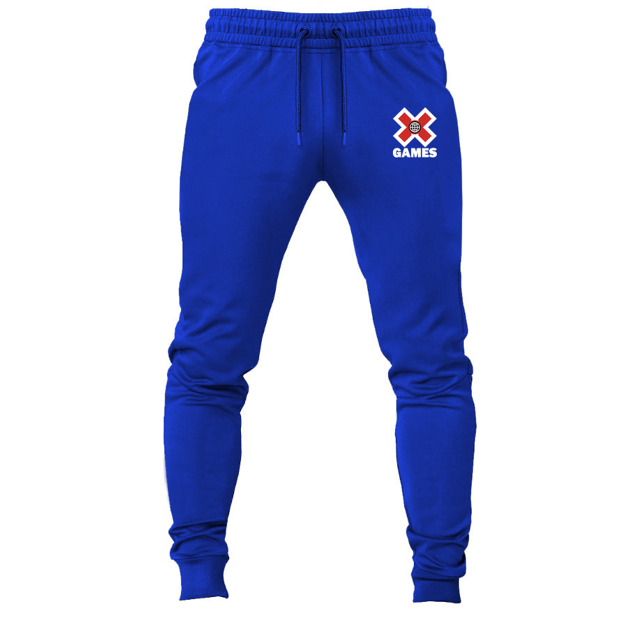 X Games White joggers sweatpants - Royal Blue