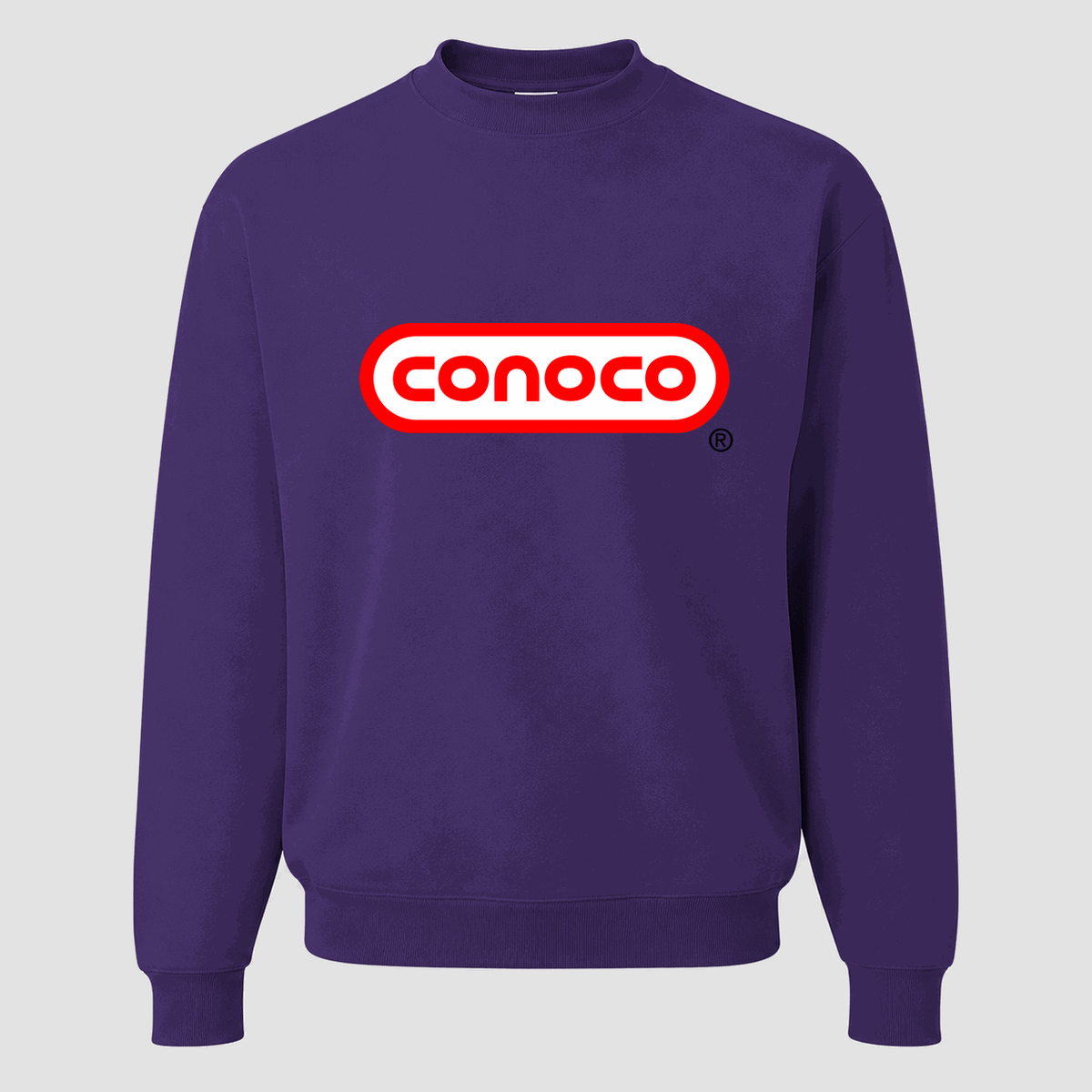 Men's Conoco Crewneck Sweatshirt - Purple