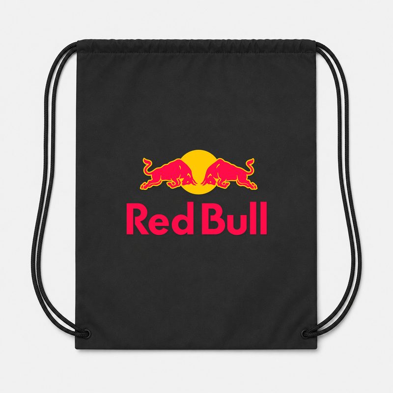 Red Bull Drawstring Bag - Black