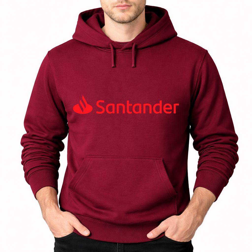 Men's Santander Pullover Hoodie - Burgundy