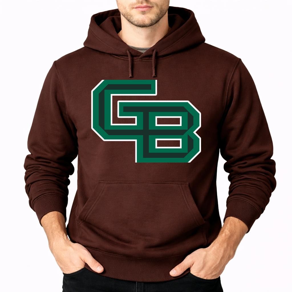 Men's Wisconsin Green Bay Phoenix Pullover Hoodie - Brown