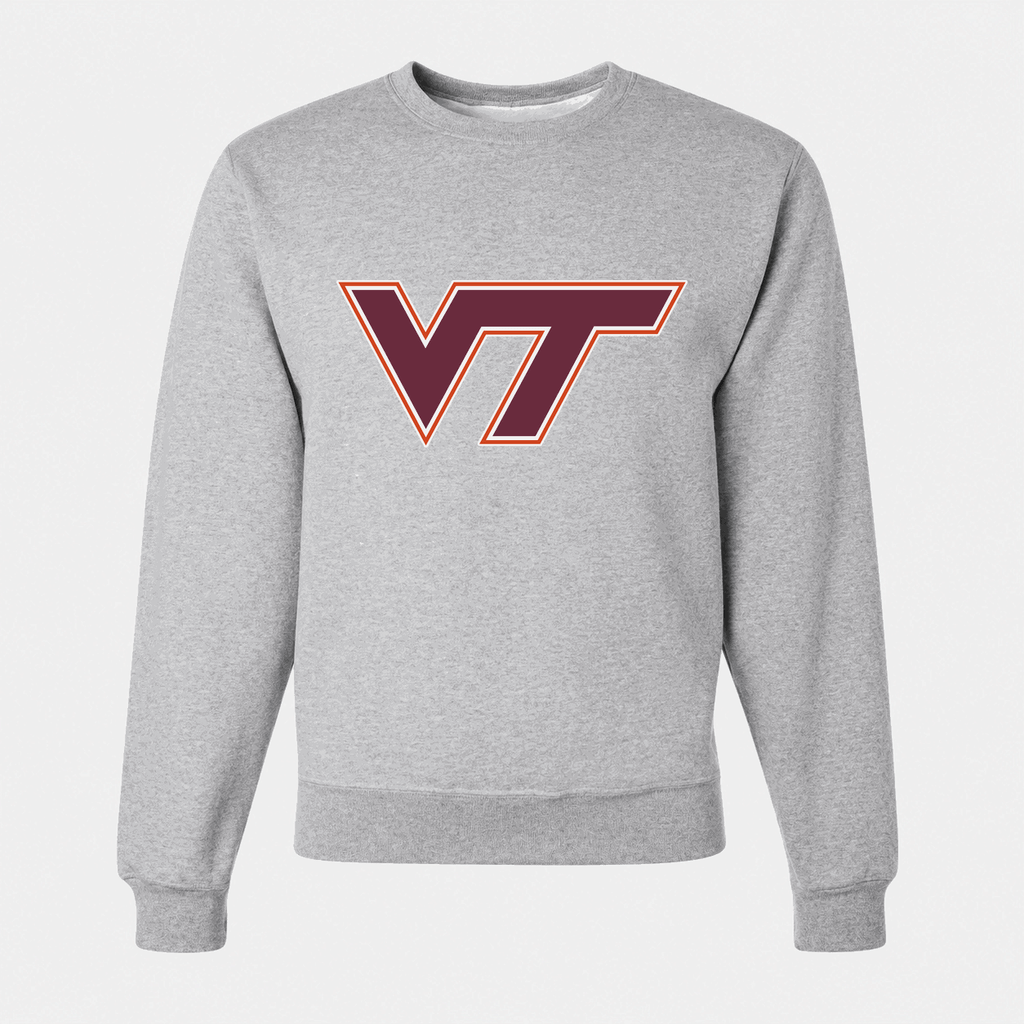 Men's Virginia Tech Hokies Crewneck Sweatshirt - Gray