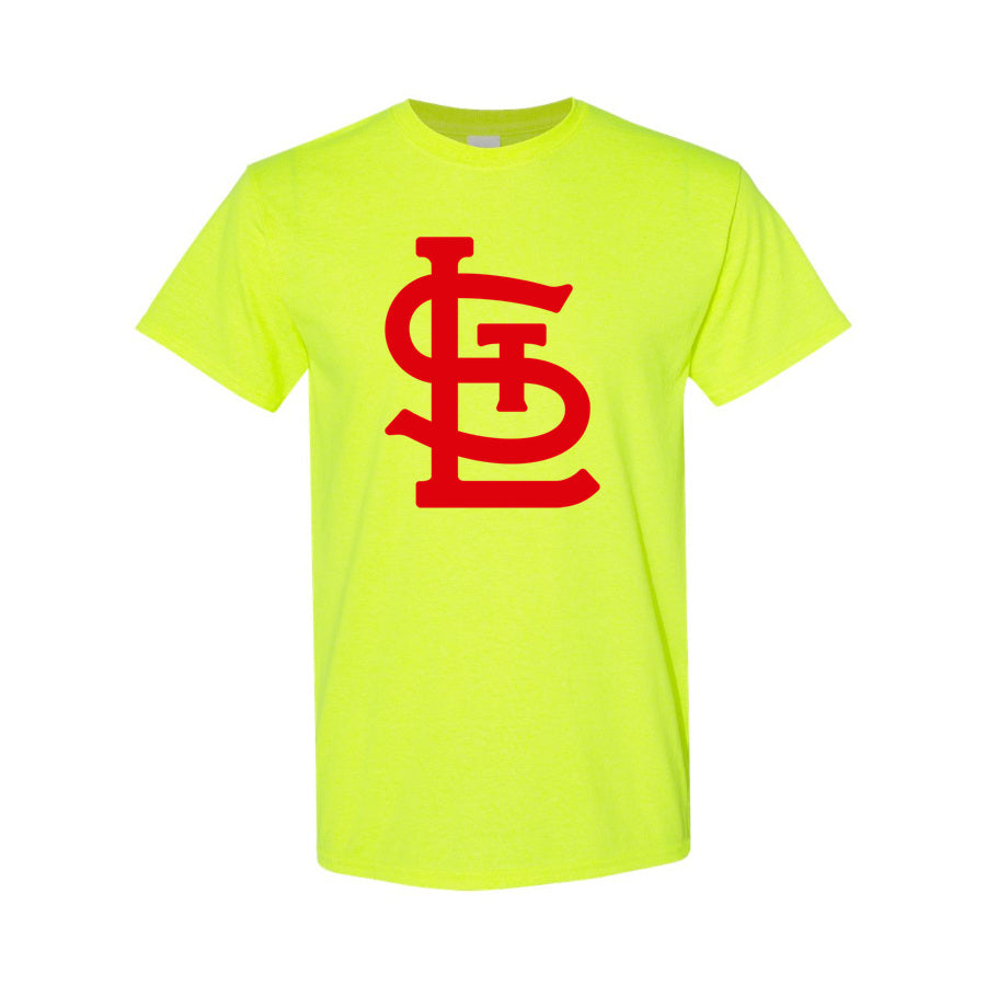 Men's St. Louis Cardinals Cotton T-Shirt - Safety Green