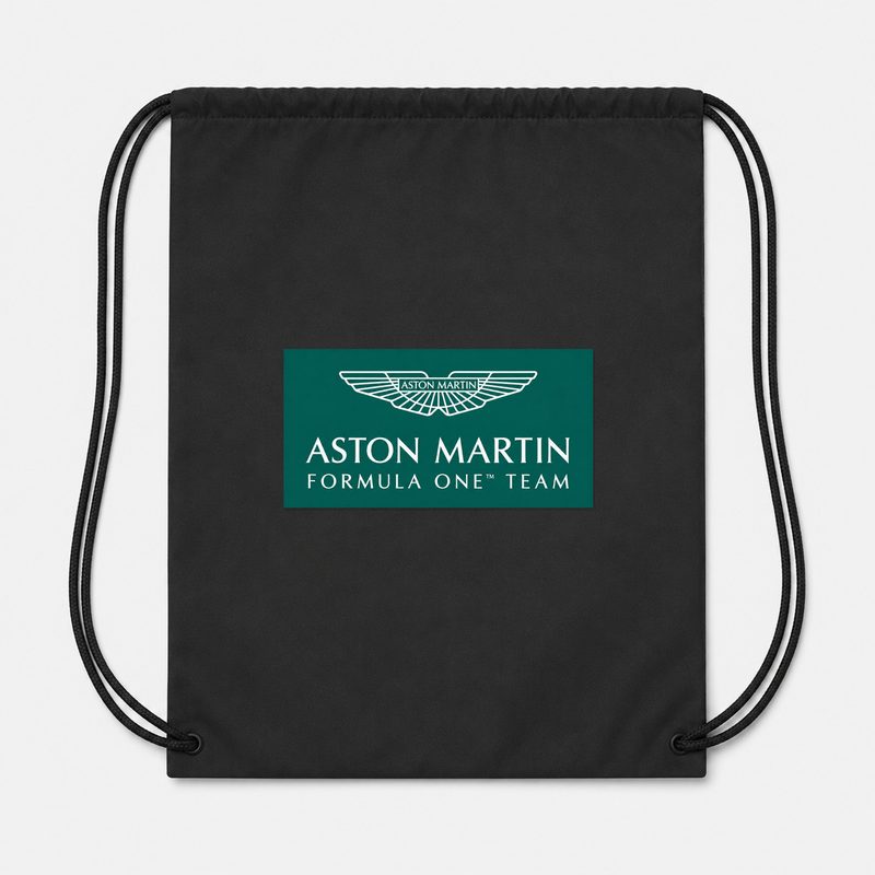 Aston Martin Formula One Team Drawstring Bag - Black