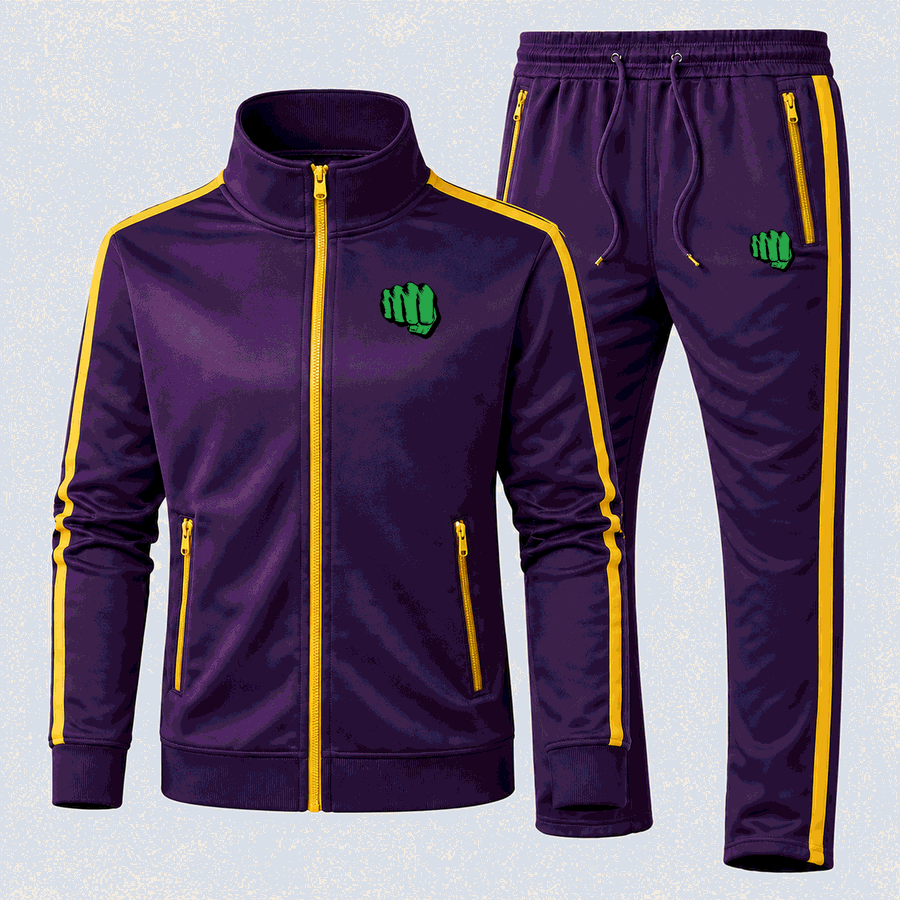 Hulk Punch tracksuit in Purple