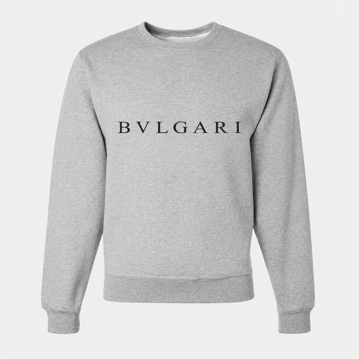 Men's Bvlgari Crewneck Sweatshirt - Gray