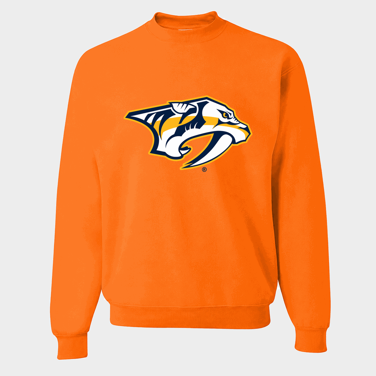 Men's Nashville Predators Crewneck Sweatshirt - Orange