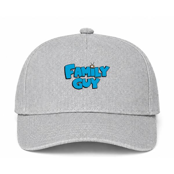 Family Guy Logo Gray Dad Baseball Cap Hat