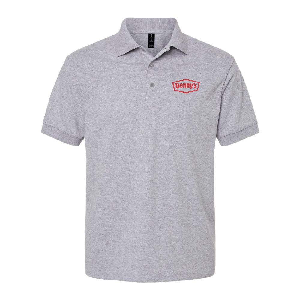 Men's Denny's Dry Blend Polo - Gray
