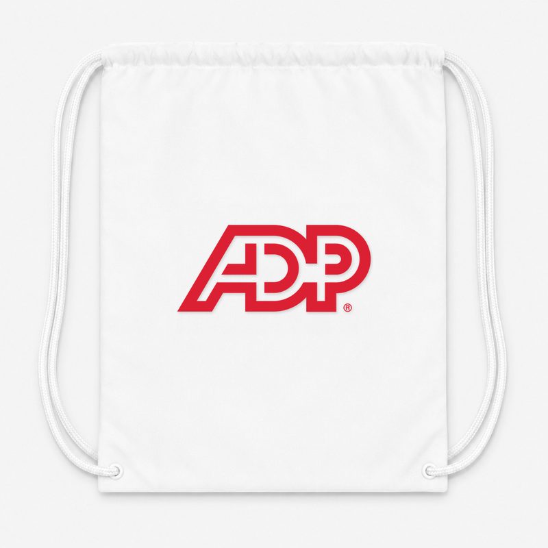 ADP Drawstring Bag - White