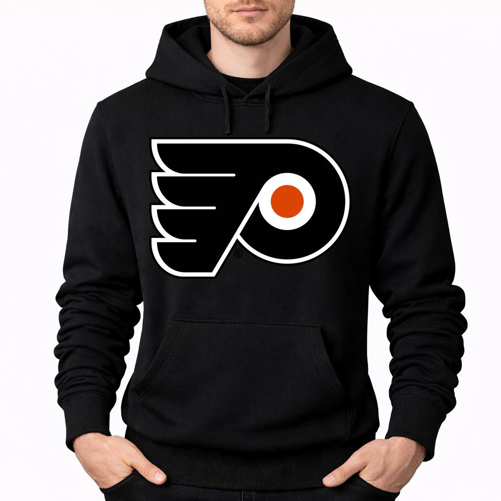 Men's Philadelphia Flyers Pullover Hoodie - Black
