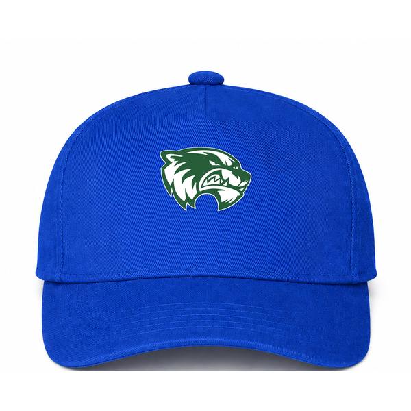 Utah Valley Wolverines Logo Blue Dad Baseball Cap Hat