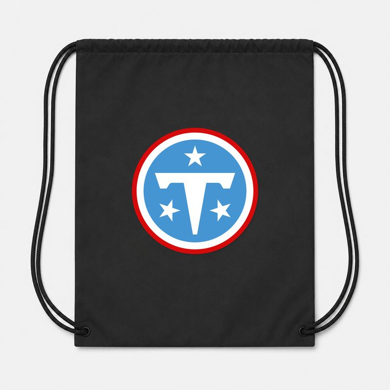 Tennessee Titans Drawstring Bag - Black