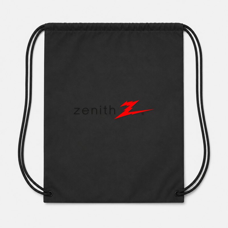 Zenith Drawstring Bag - Black
