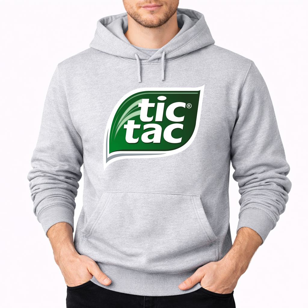 Men's Tic Tac Pullover Hoodie - Gray