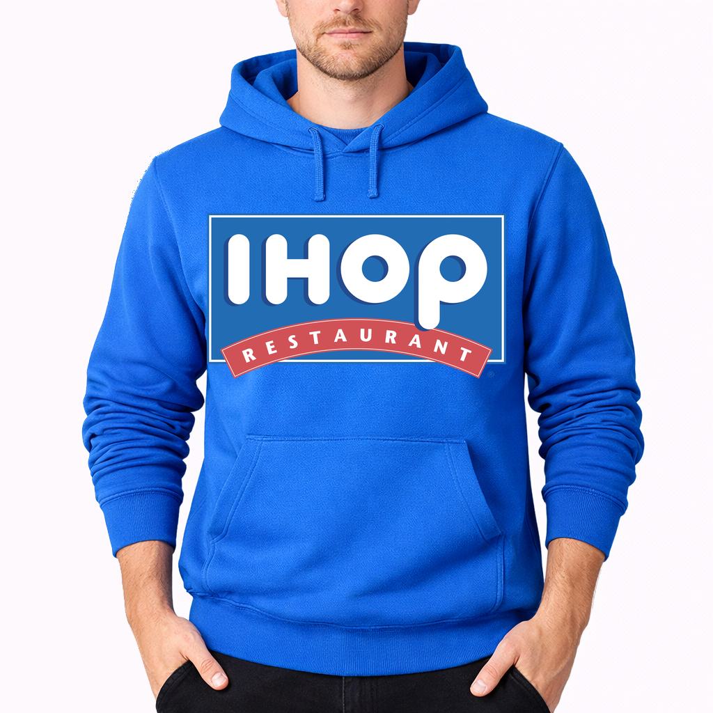Men's IHOP Pullover Hoodie - Azure