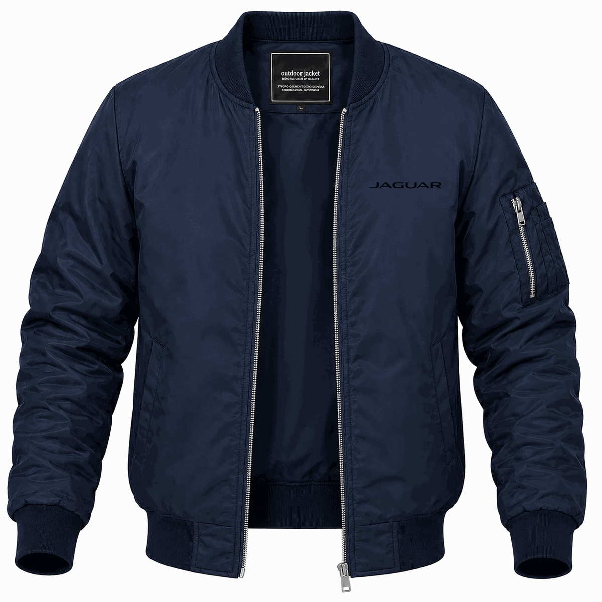 Men's Jaguar Racing Lightweight Bomber Jacket - Navy