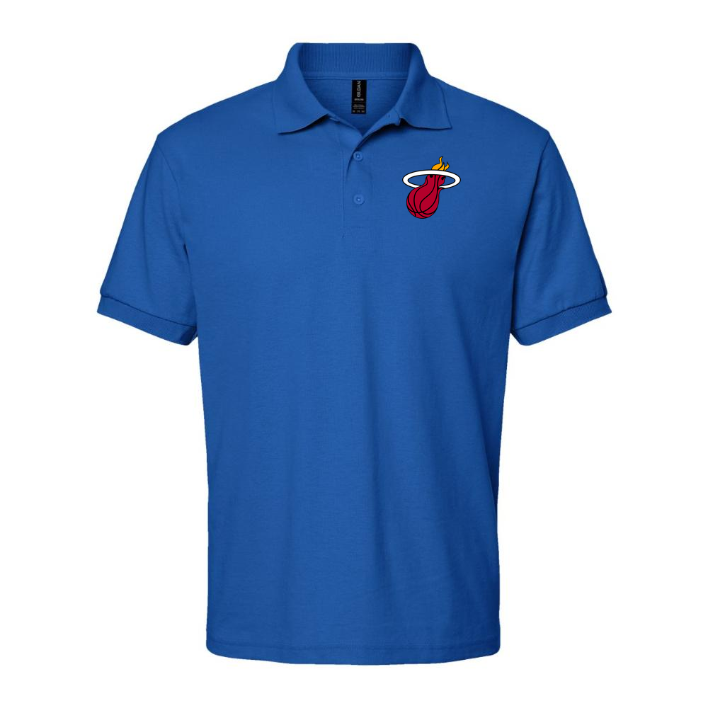 Men's Miami Heat Dry Blend Polo - Blue