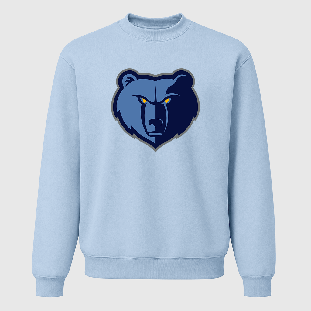 Men's Memphis Grizzlies Crewneck Sweatshirt - Sky Blue