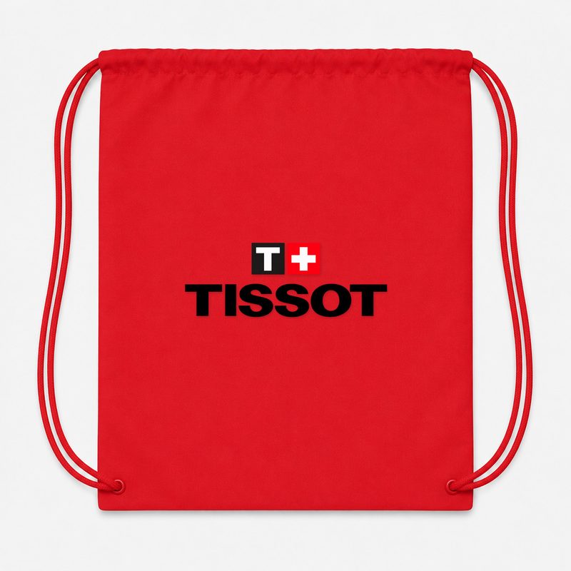 Tissot Drawstring Bag - Red