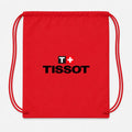 Tissot Drawstring Bag - Red