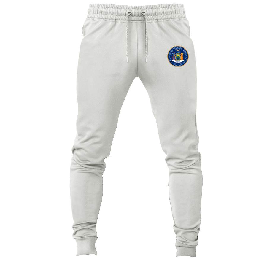 New York joggers sweatpants - White