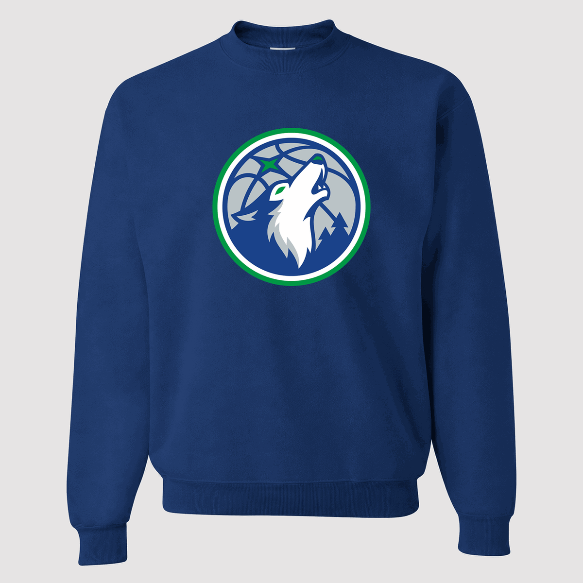 Men's Minnesota Timberwolves Crewneck Sweatshirt - Blue