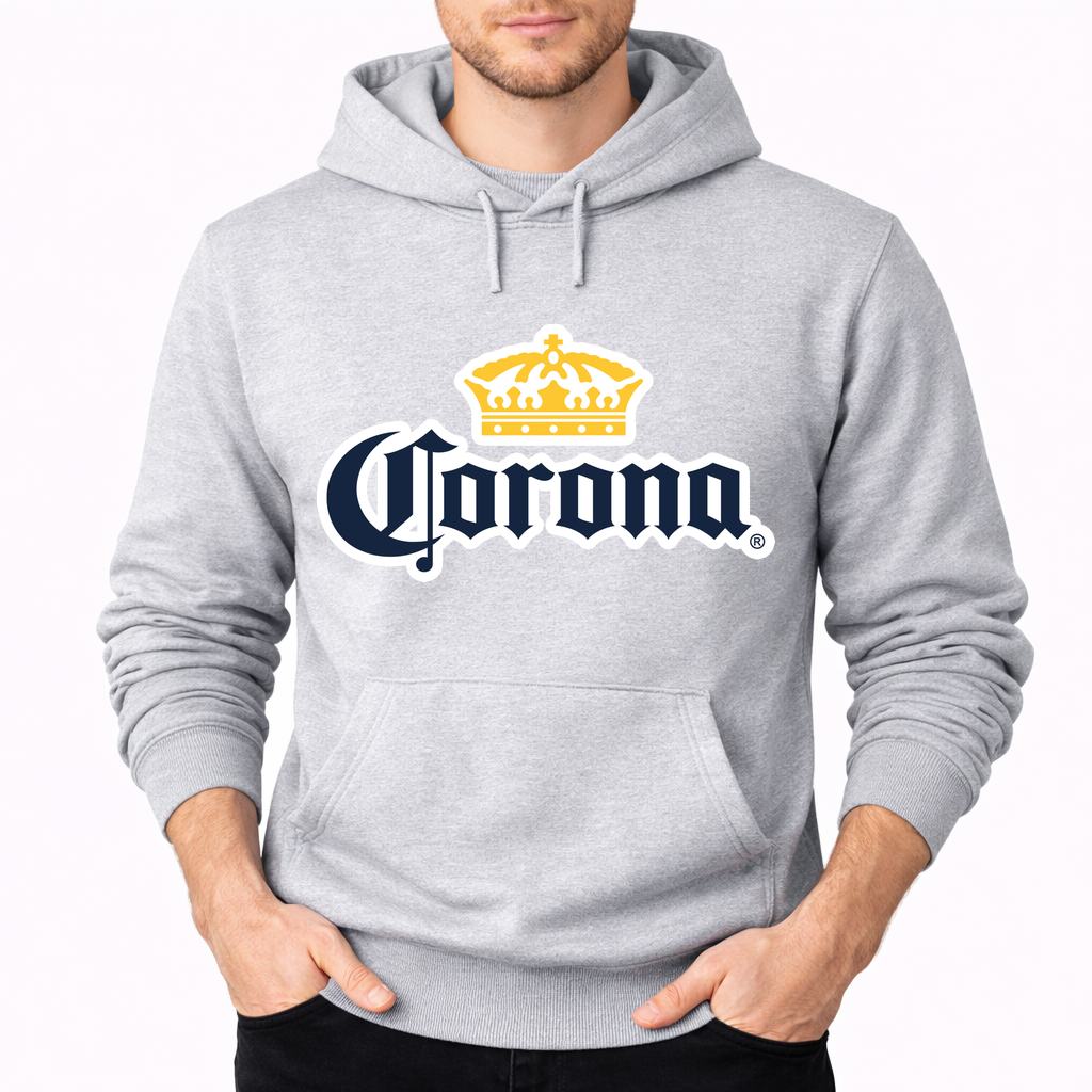 Men's Corona Pullover Hoodie - Gray
