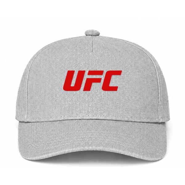 UFC Logo Gray Dad Baseball Cap Hat