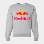 Men's Red Bull Crewneck Sweatshirt - Gray