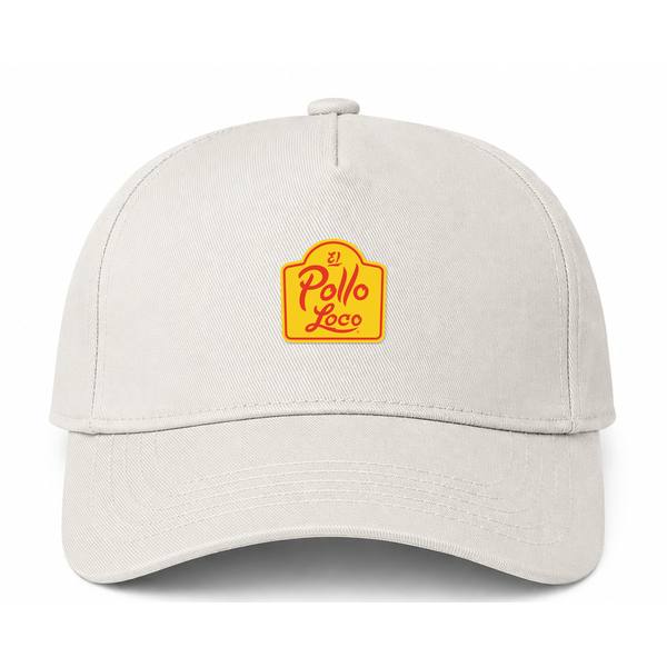 El Pollo Loco Logo Beige Dad Baseball Cap Hat