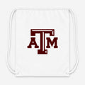 Texas Am University Drawstring Bag - White