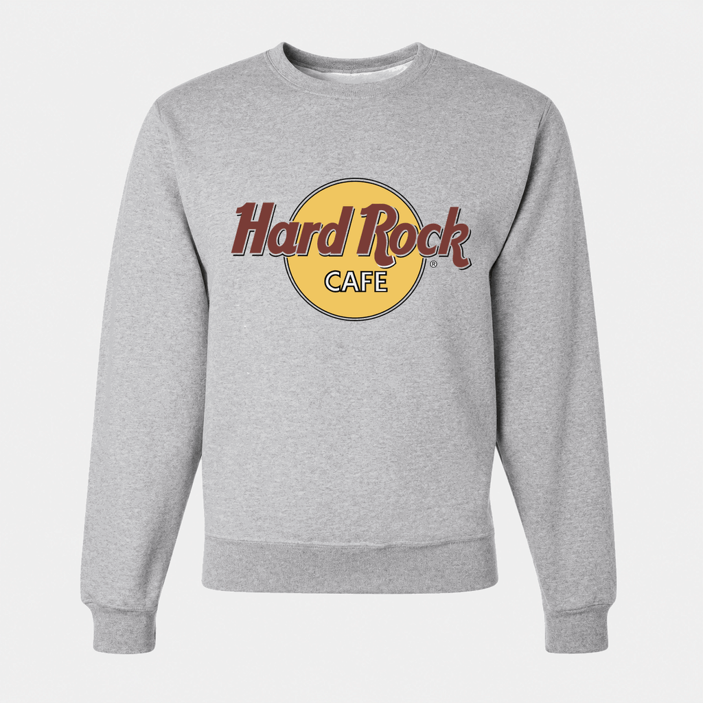 Men's Hard Rock Cafe Crewneck Sweatshirt - Gray