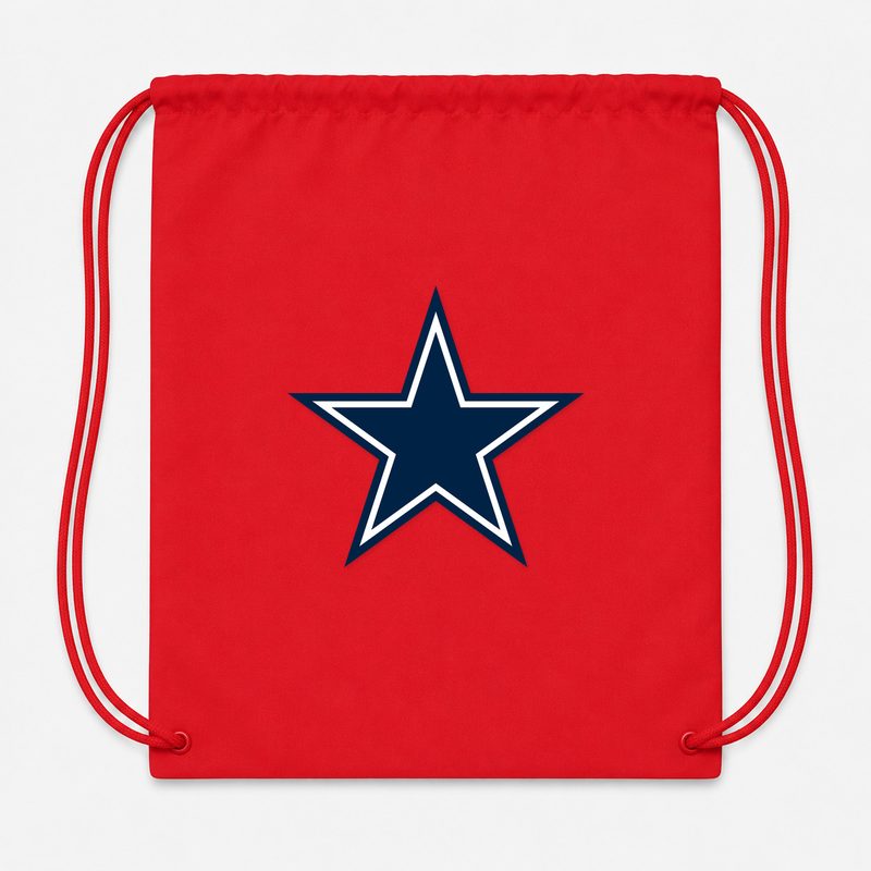 Dallas Cowboys Drawstring Bag - Red