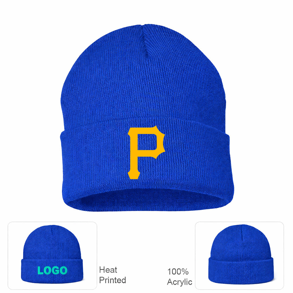 MLB Pittsburgh Pirates Beanie Hat - Blue