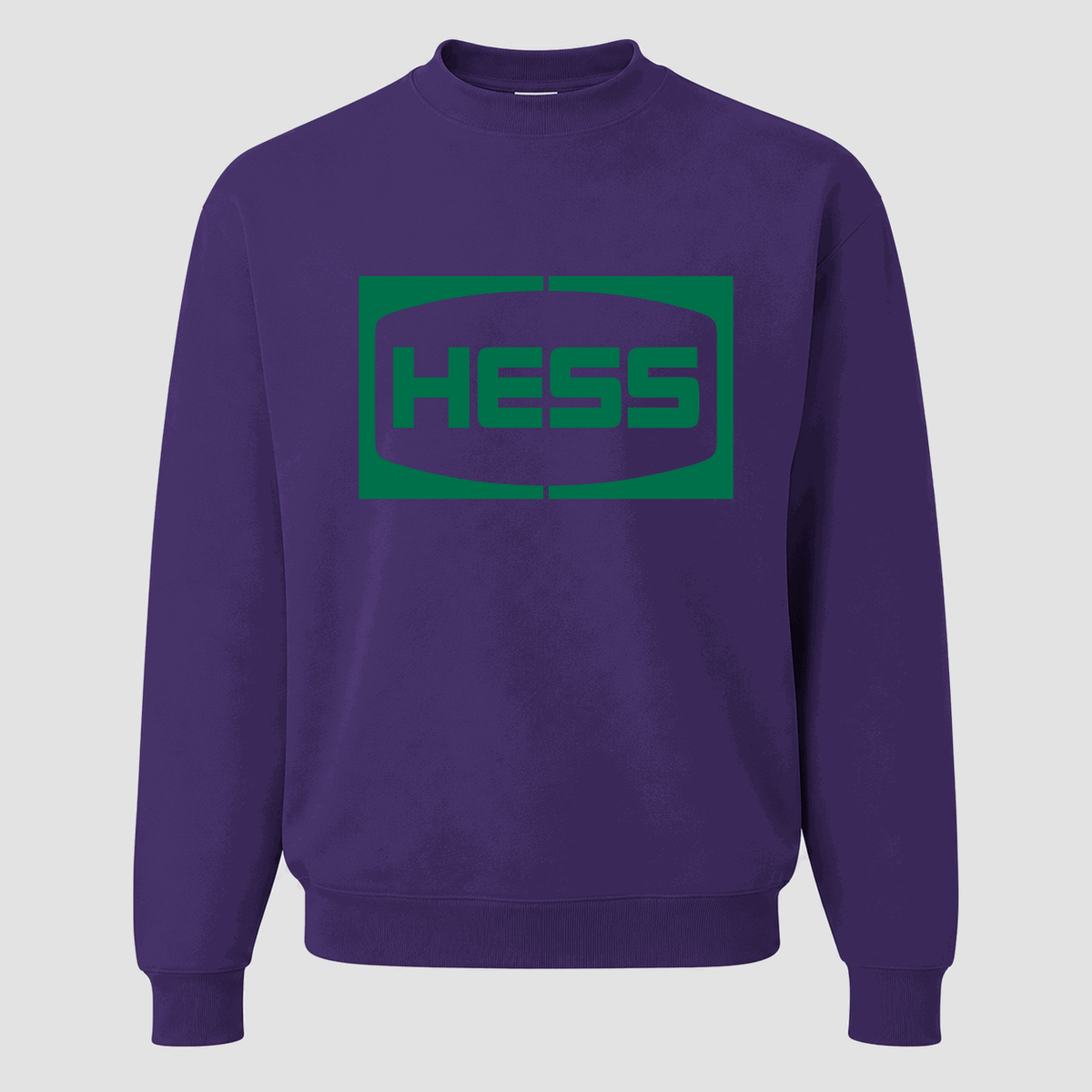 Men's Hess Crewneck Sweatshirt - Purple