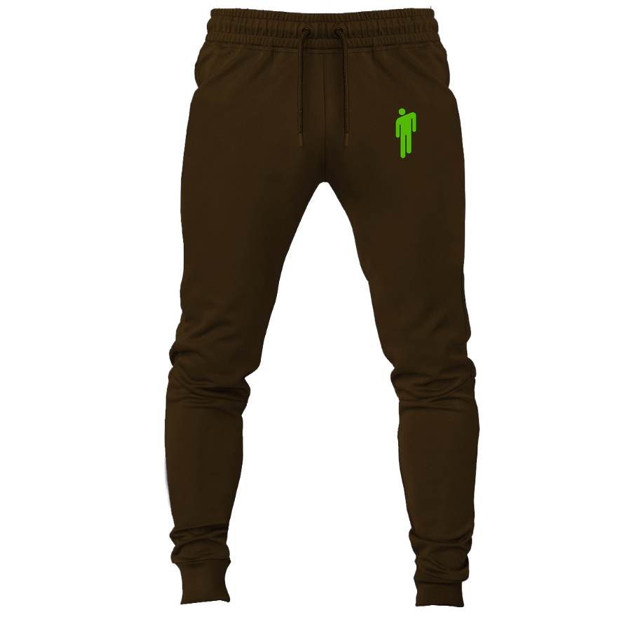 Billie Eilish joggers sweatpants - Brown