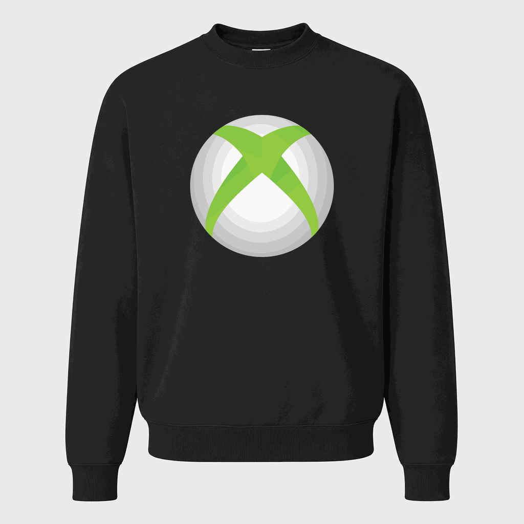 Men's Xbox Gaming Crewneck Sweatshirt - Black