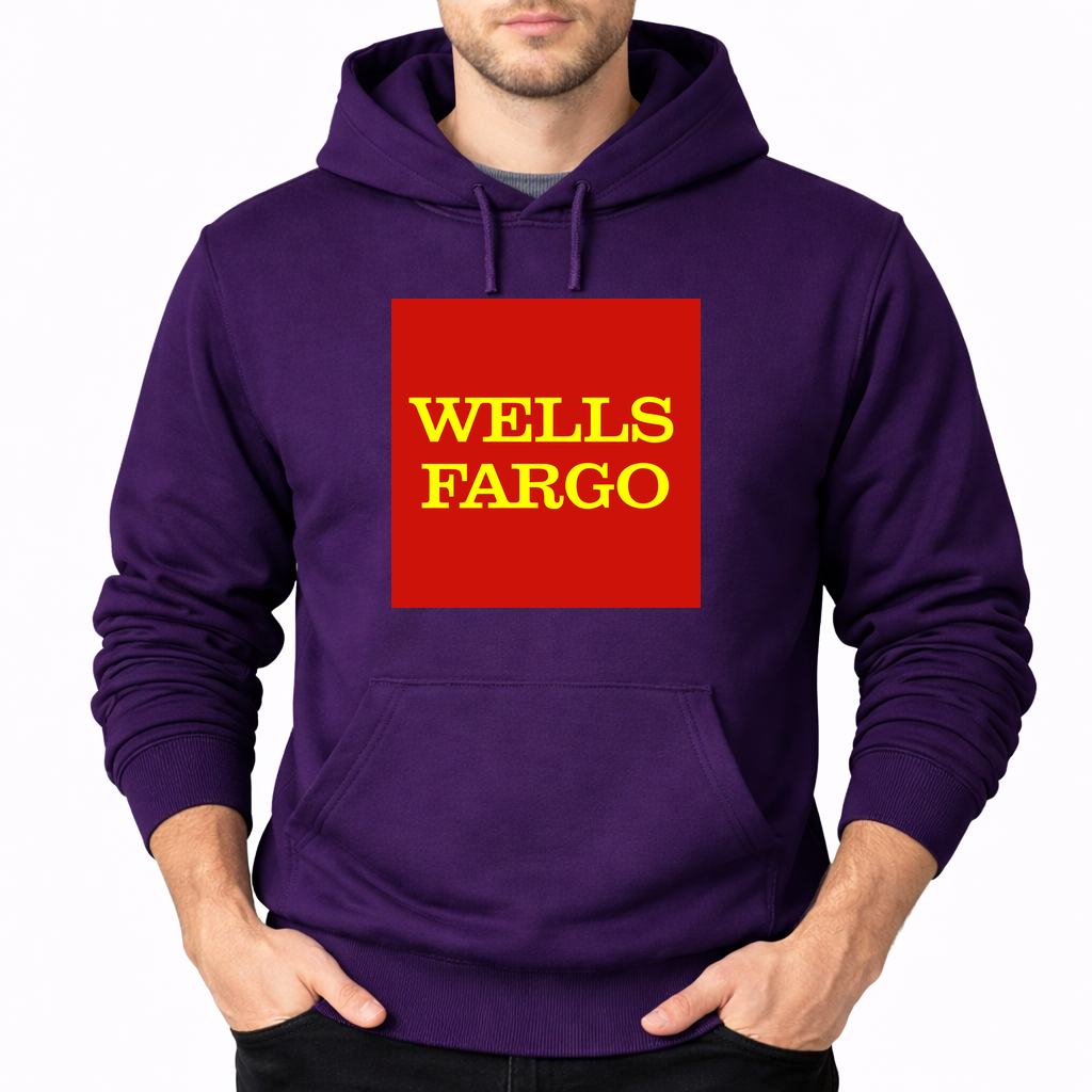 Men's Wells Fargo Pullover Hoodie - Purple
