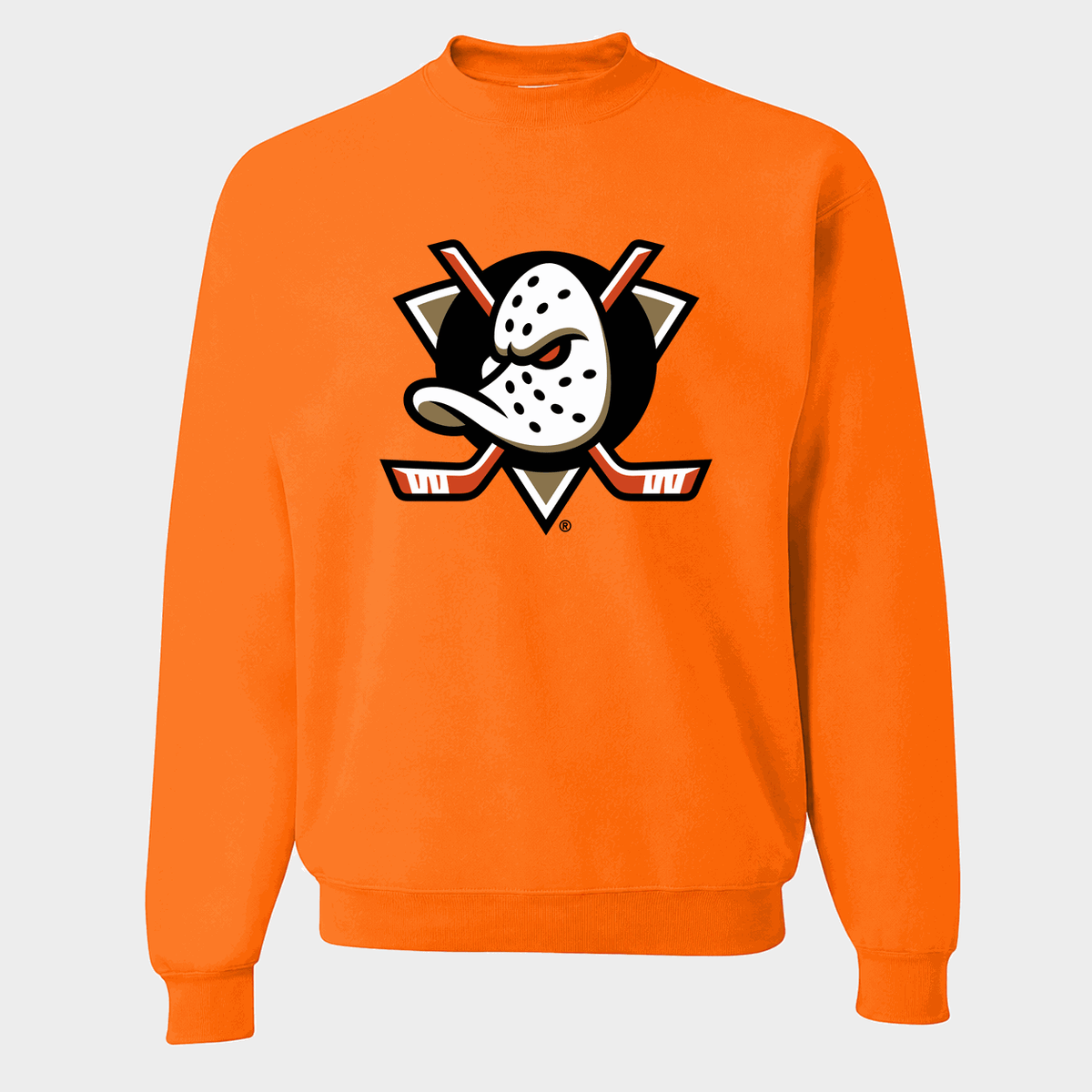 Men's Anaheim Ducks Crewneck Sweatshirt - Orange