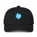 HP Logo Black Dad Baseball Cap Hat