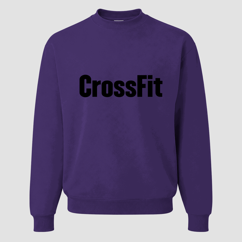 Men's CrossFit Crewneck Sweatshirt - Purple