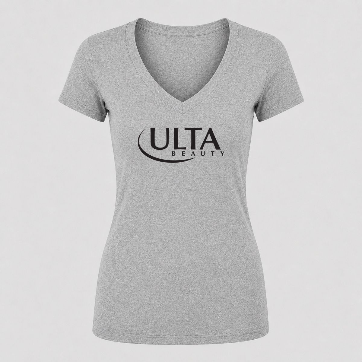 Women's Ulta Beauty V Neck T-Shirt in gray
