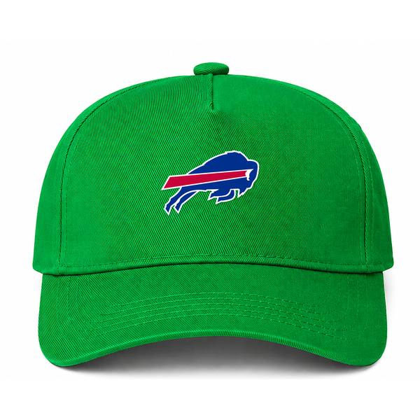 Buffalo Bills NFL Logo Green Dad Baseball Cap Hat