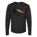 Men's UAB Blazers Logo Long sleeves Cotton Blend T-Shirt - Black