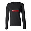 Women's Lukoil Logo 1536x864 Long Sleeve T-Shirt - Black