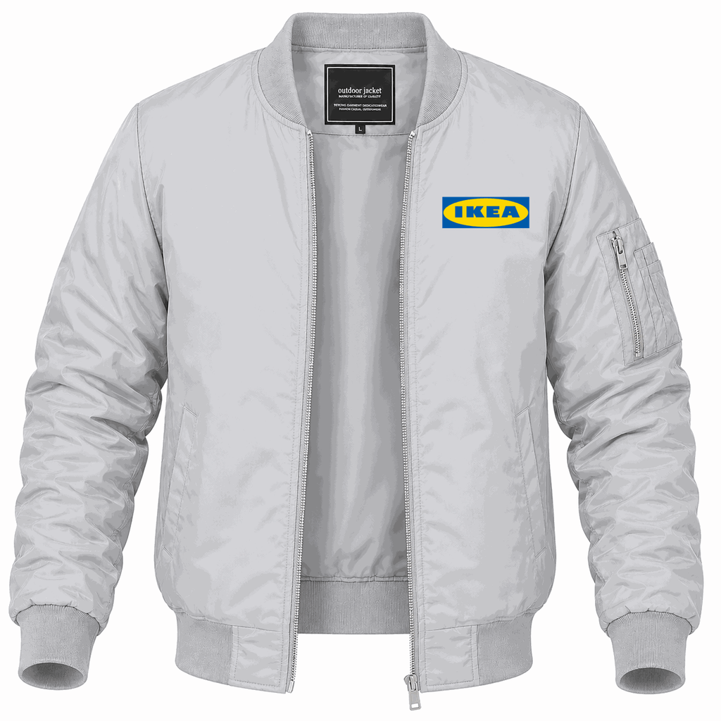 Men's IKEA Lightweight Bomber Jacket - Gray