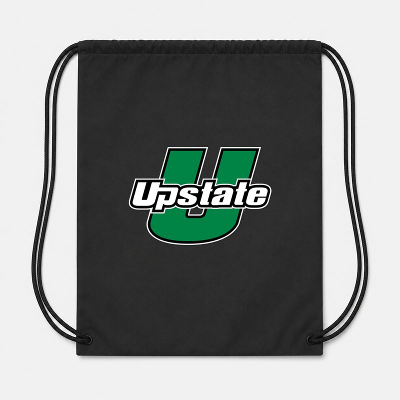 USC Upstate Spartans Drawstring Bag - Black