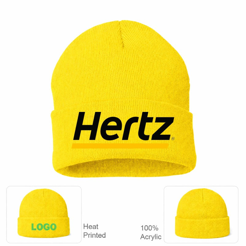 Hertz Beanie Hat - Yellow