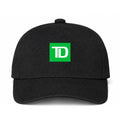 TD Bank Logo Black Dad Baseball Cap Hat
